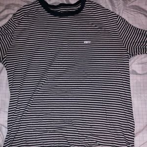 Obey stripped long sleeve